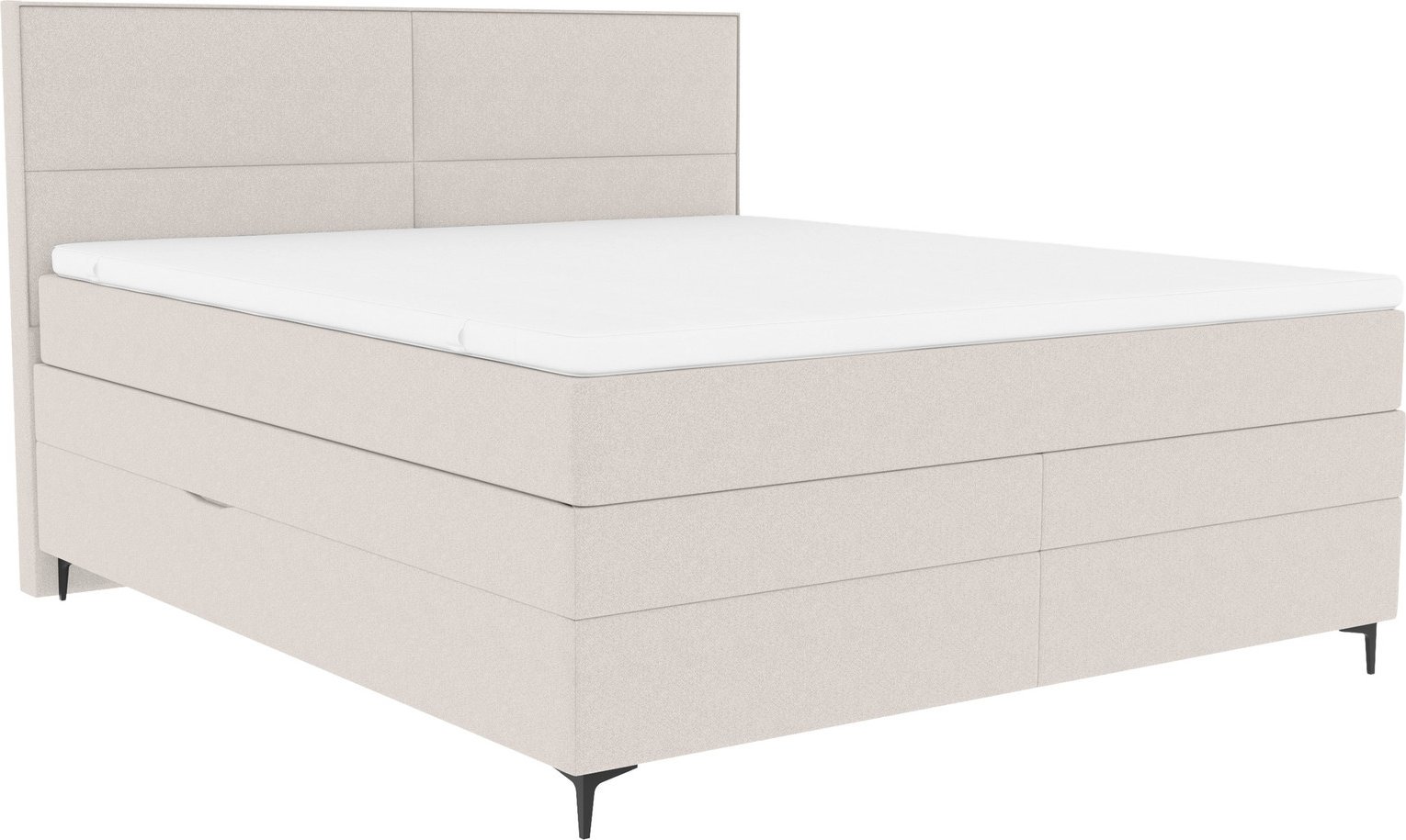 Welnova Boxspringbett CAPRI, Stoff