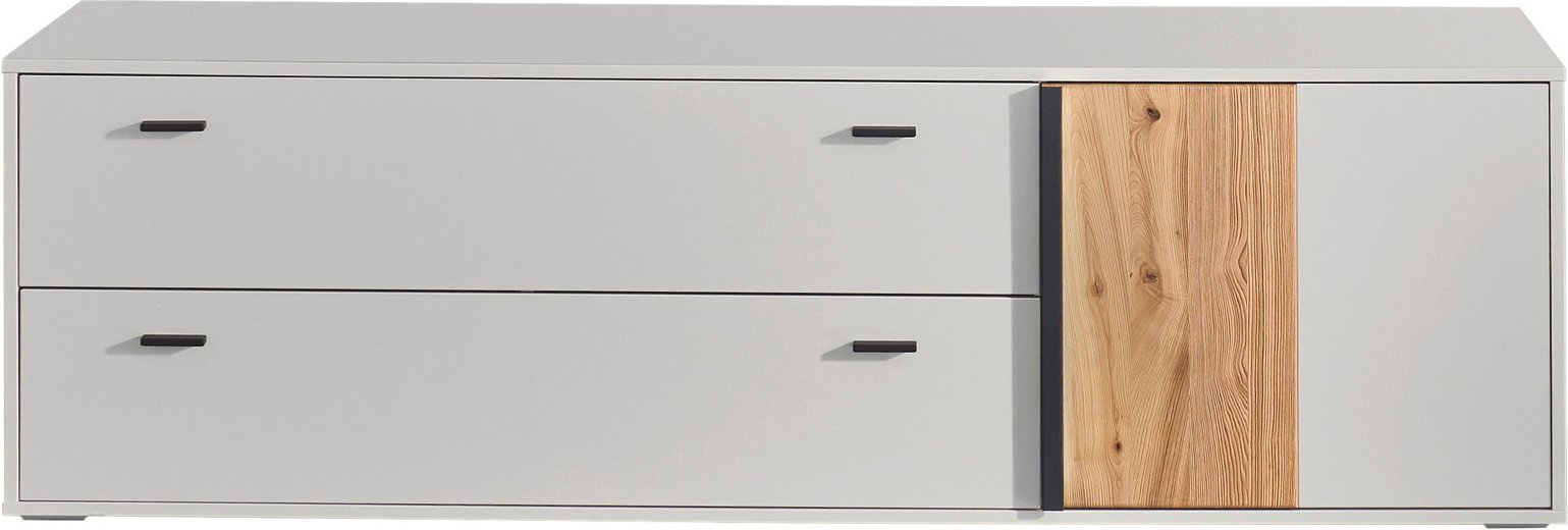 Hom´in TV-Lowboard GLASGOW, Holznachbildung