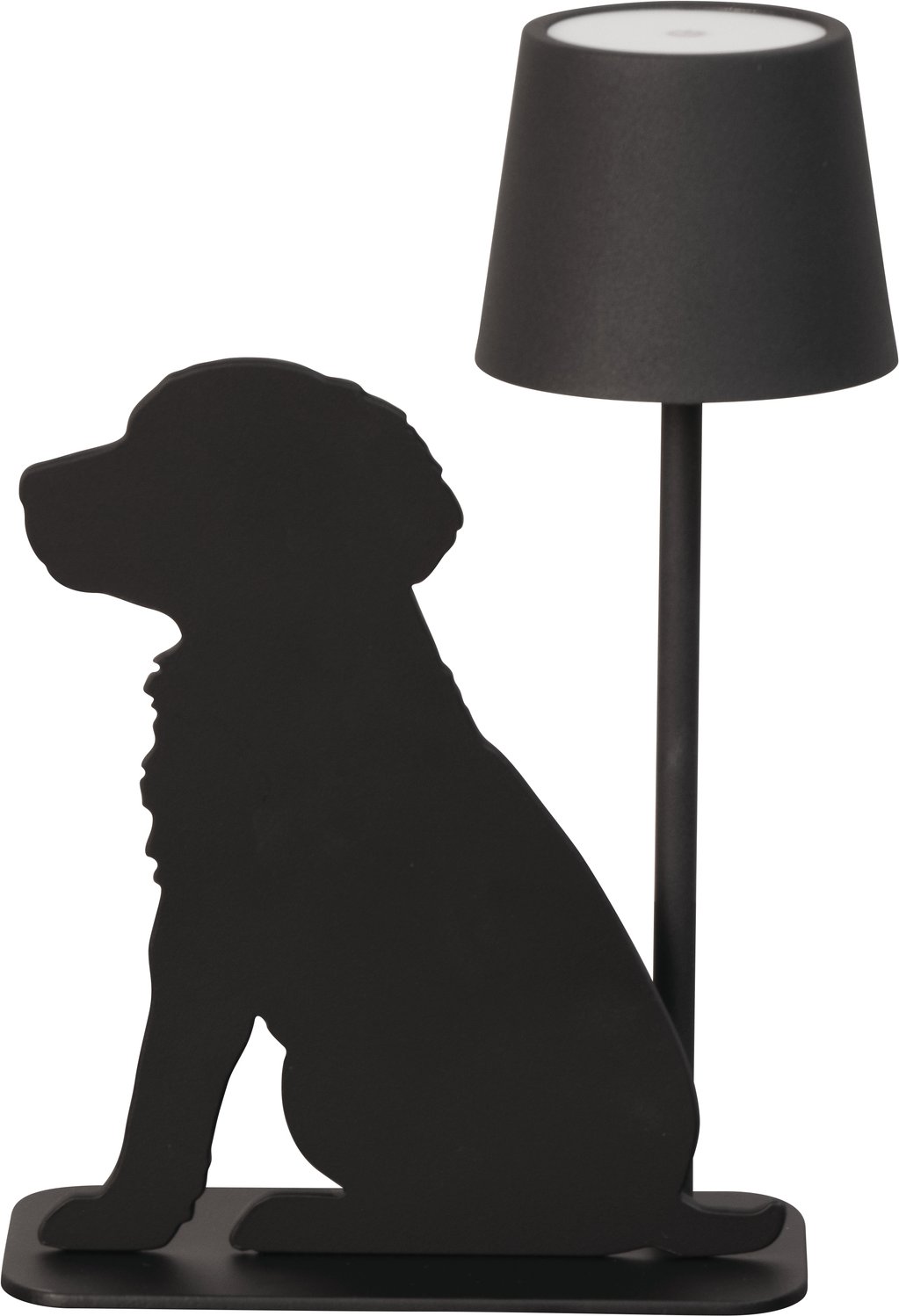 Fischer & Honsel Akku-Tischleuchte METALGLOW, Metall