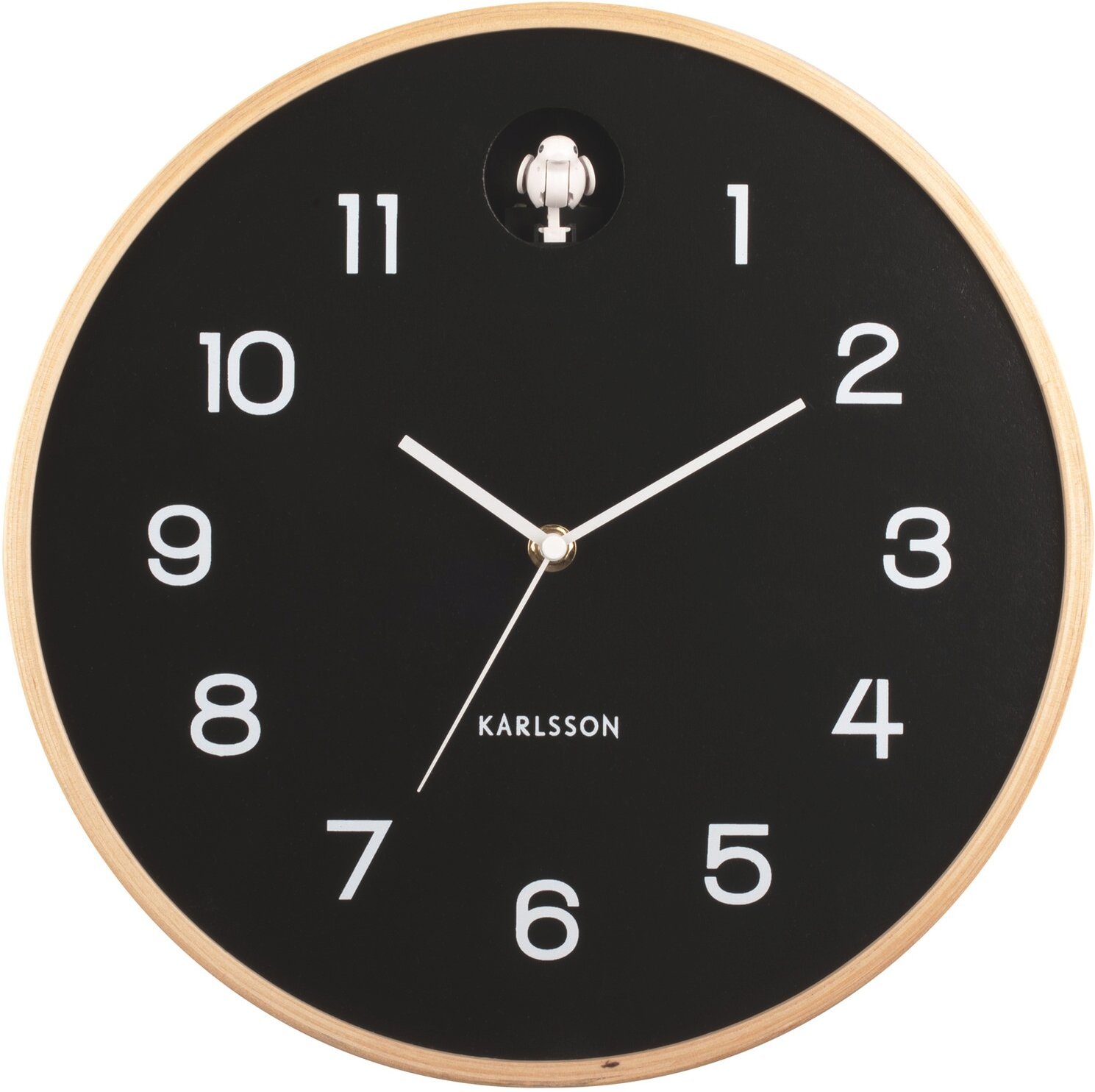 KARLSSON Wanduhr CUCKOO, Holz