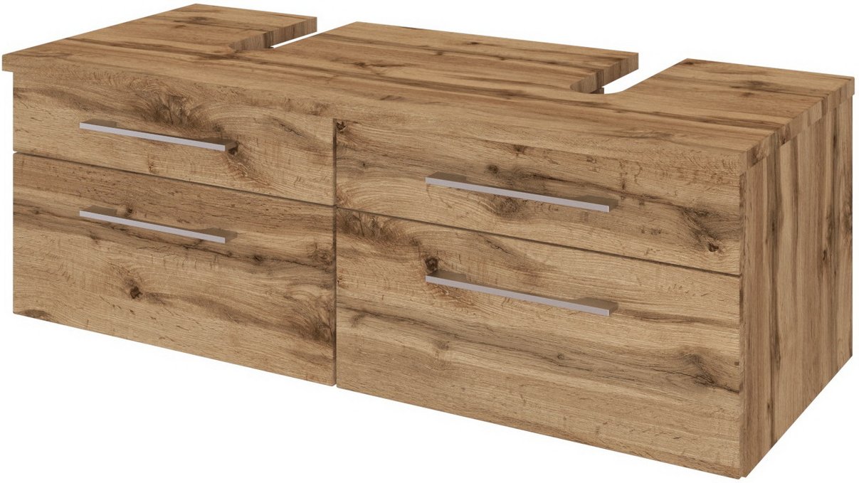 Thumbnail - XORA Waschbeckenunterschrank DAVOS, Holznachbildung