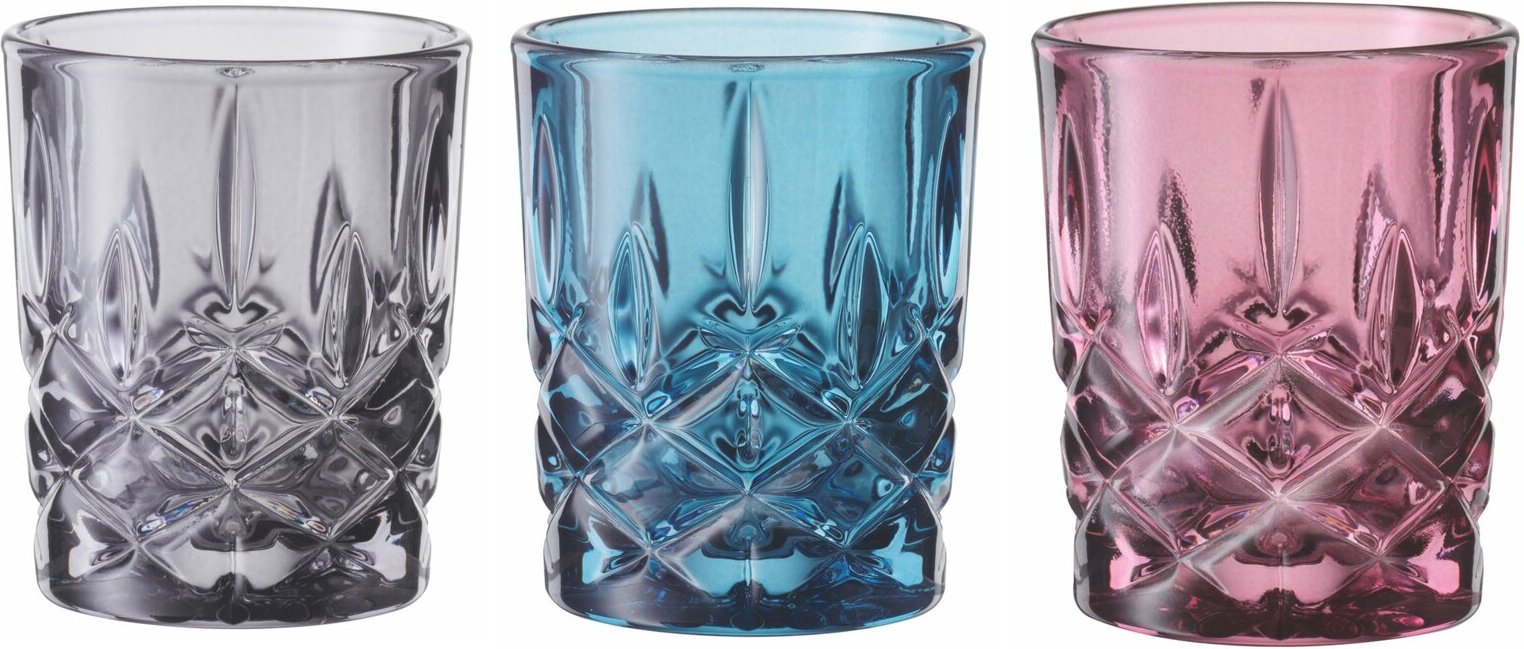 Nachtmann Stampler-Set 3 tlg. NOBLESSE, transparent, Kristallglas