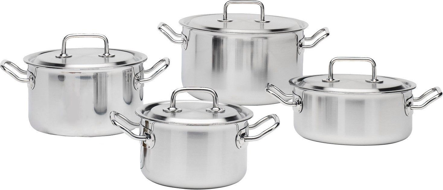 Spring Topfset 4-tlg. BRIGADE PREMIUM, Edelstahl