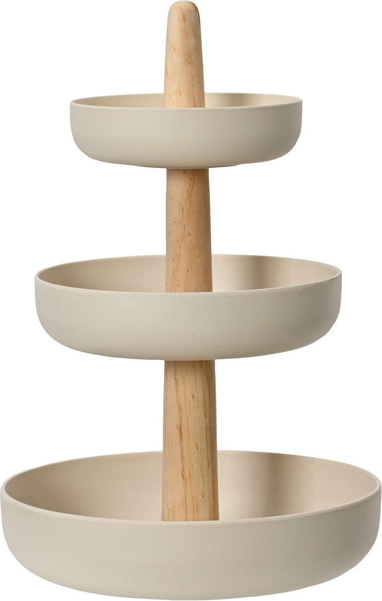 Decoris Etagere Babmusfaser, Bambus