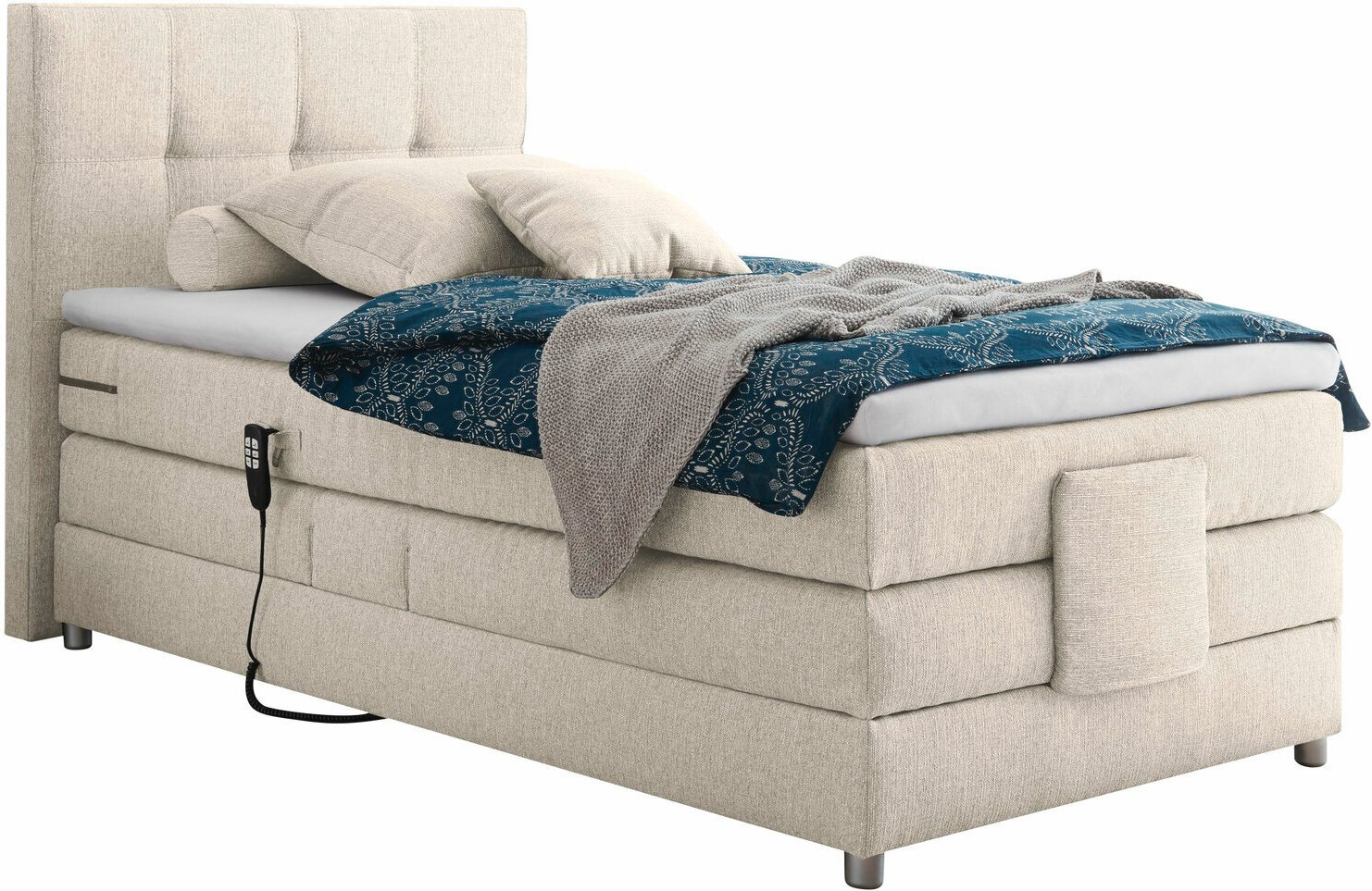 Thumbnail - Esposa Boxspringbett MANOLO, Stoff