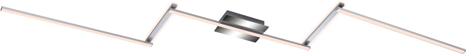 Briloner LED-Deckenleuchte STAFF, Metall