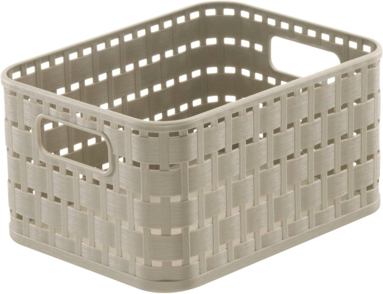 rotho Korb COUNTRY, cappuccino, Kunststoff
