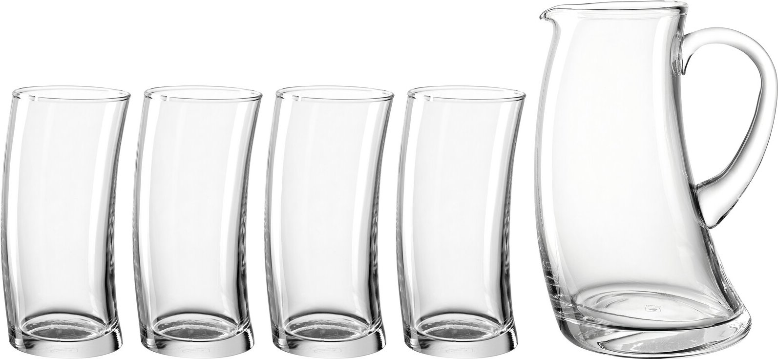 Leonardo 5tlg. Becher/Krug SWING, Materialmix