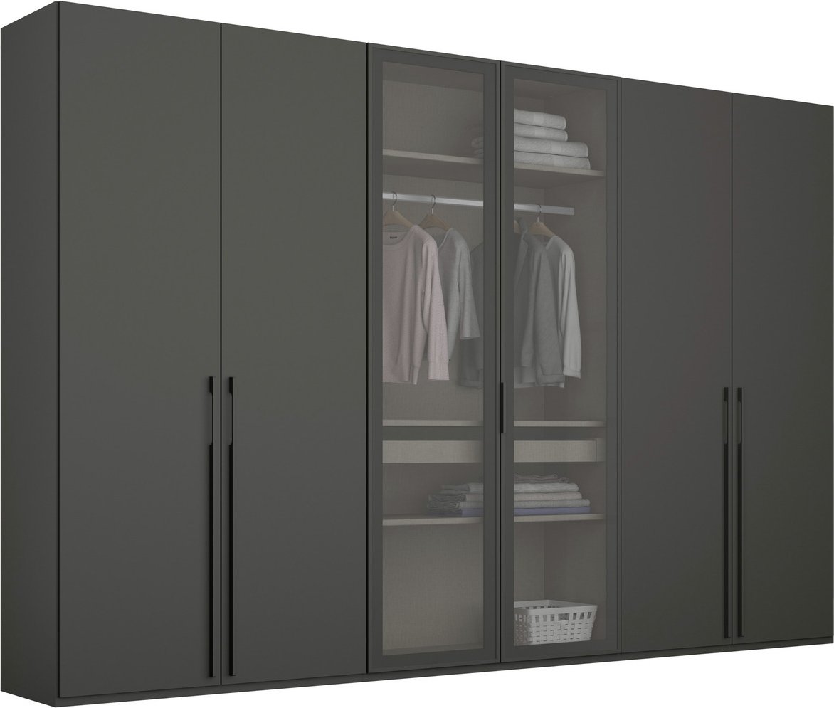 Novel Drehtürenschrank 6-türig SKAT, Holznachbildung