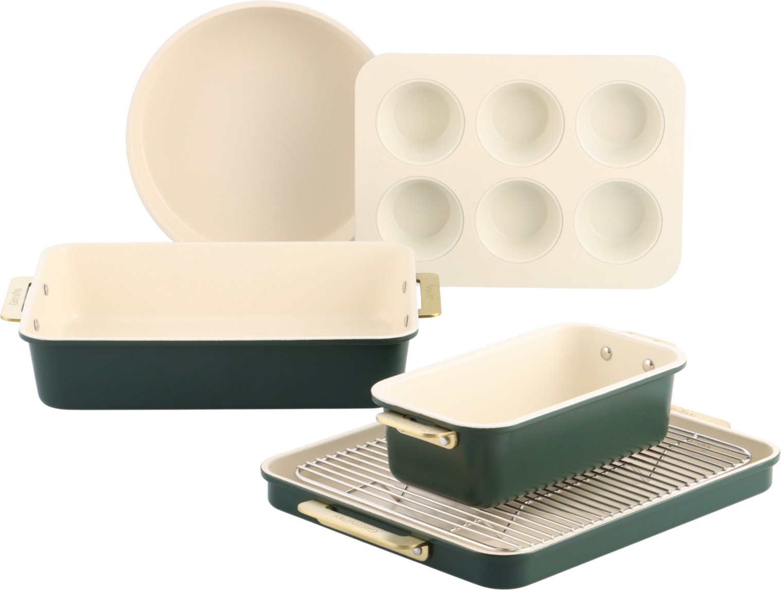 GreenPan Backformen Set 6-tlg. PADOVA, Aluminium