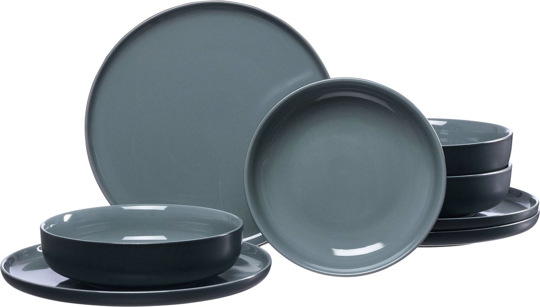 Ritzenhoff & Breker Tafel-Set 8-tlg. JASPER, Steinzeug