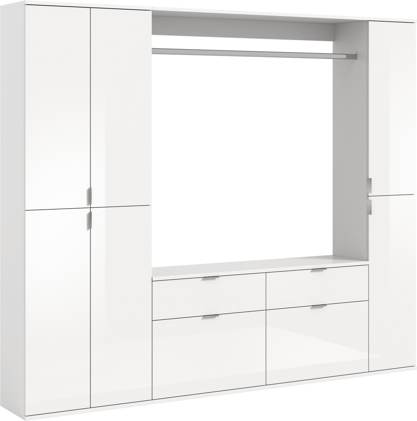 MID.YOU Garderobenkombination PROJEKT X, Holznachbildung