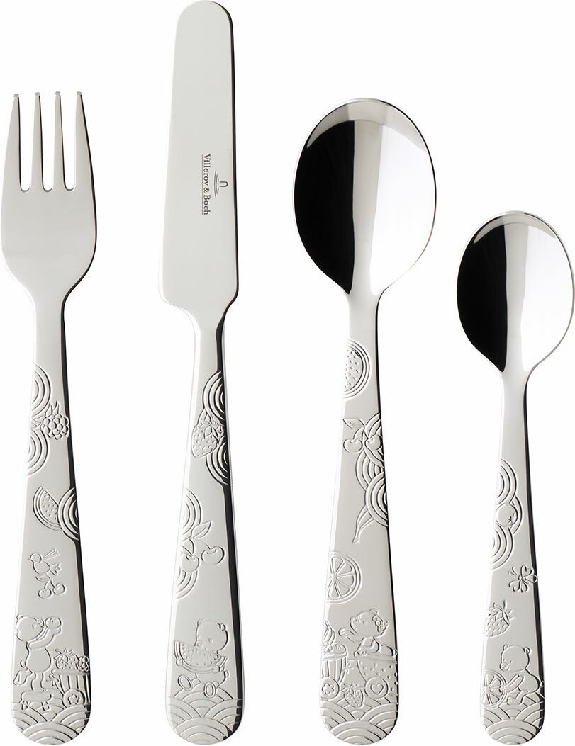 Villeroy & Boch Kinderbesteck 4-tlg. HUNGRY AS A BEAR, Edelstahl