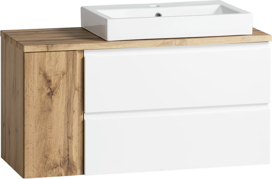 XORA Waschtisch-Set  VARESE, Holznachbildung