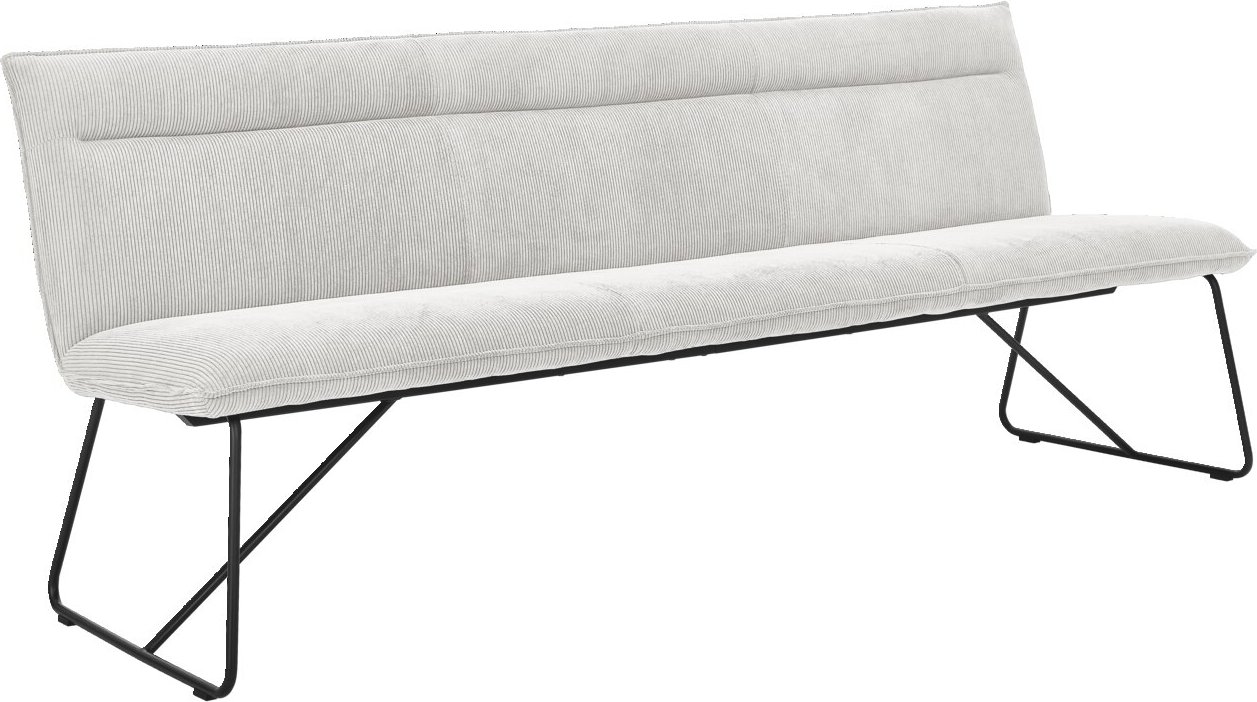 Johann Jakob Sitzbank CALAS, creme, Cord