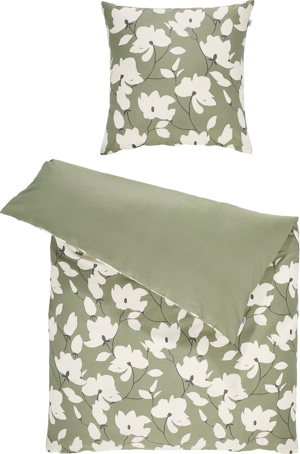 Schöner Wohnen Bettwäsche FELLOW, khaki, Baumwolle