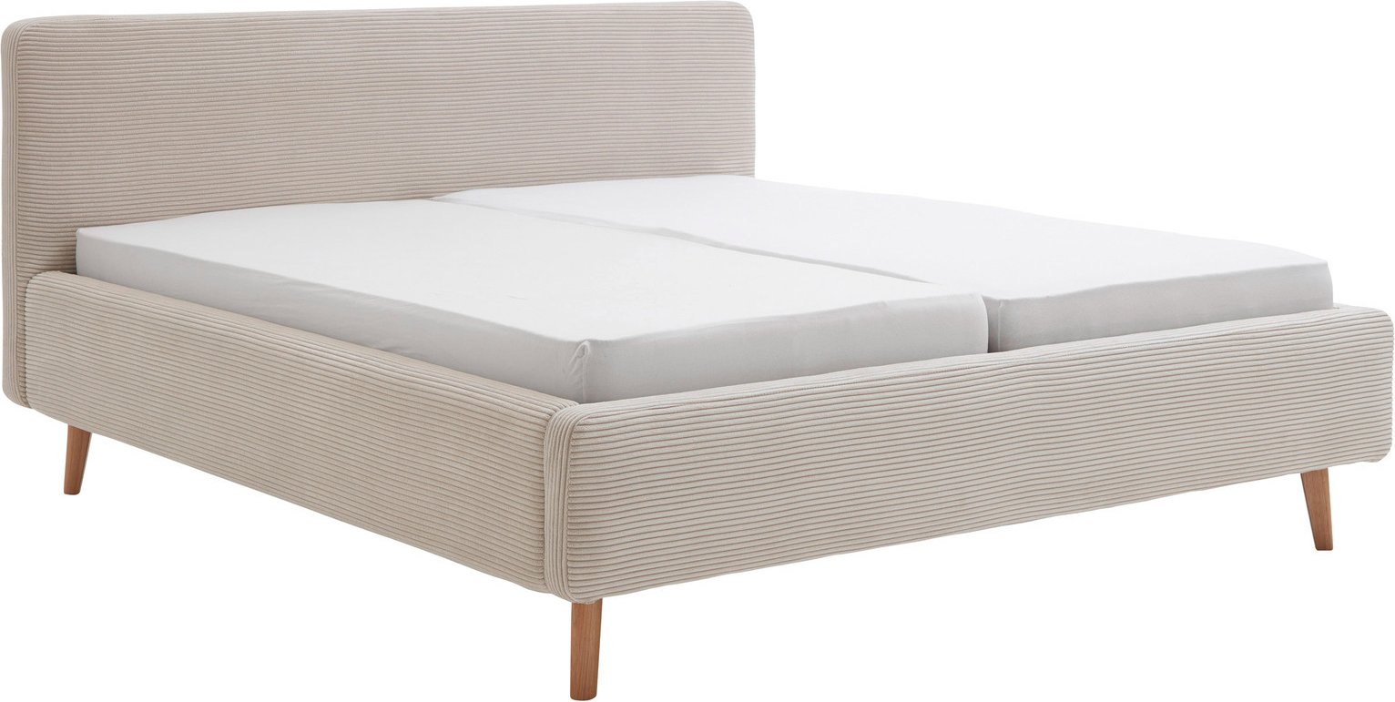 Thumbnail - XORA Polsterbettgestell MATTIS, beige, Cord
