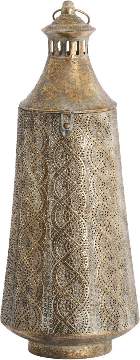 Light&Living Windlicht SANYA 53,5cm, gold, Eisen