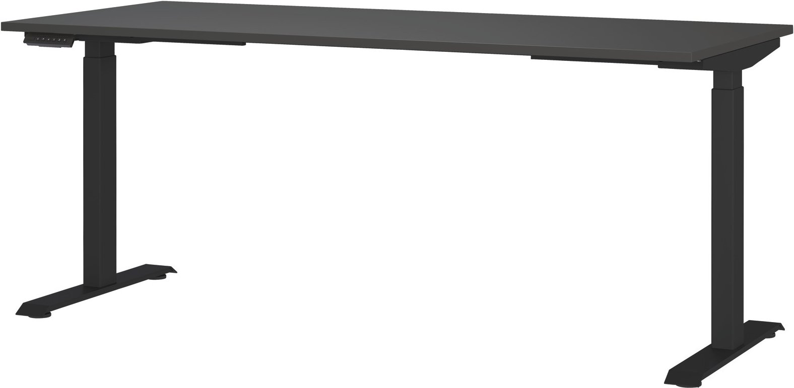 E-Serie E-Schreibtisch E-SYSTEM, Holznachbildung