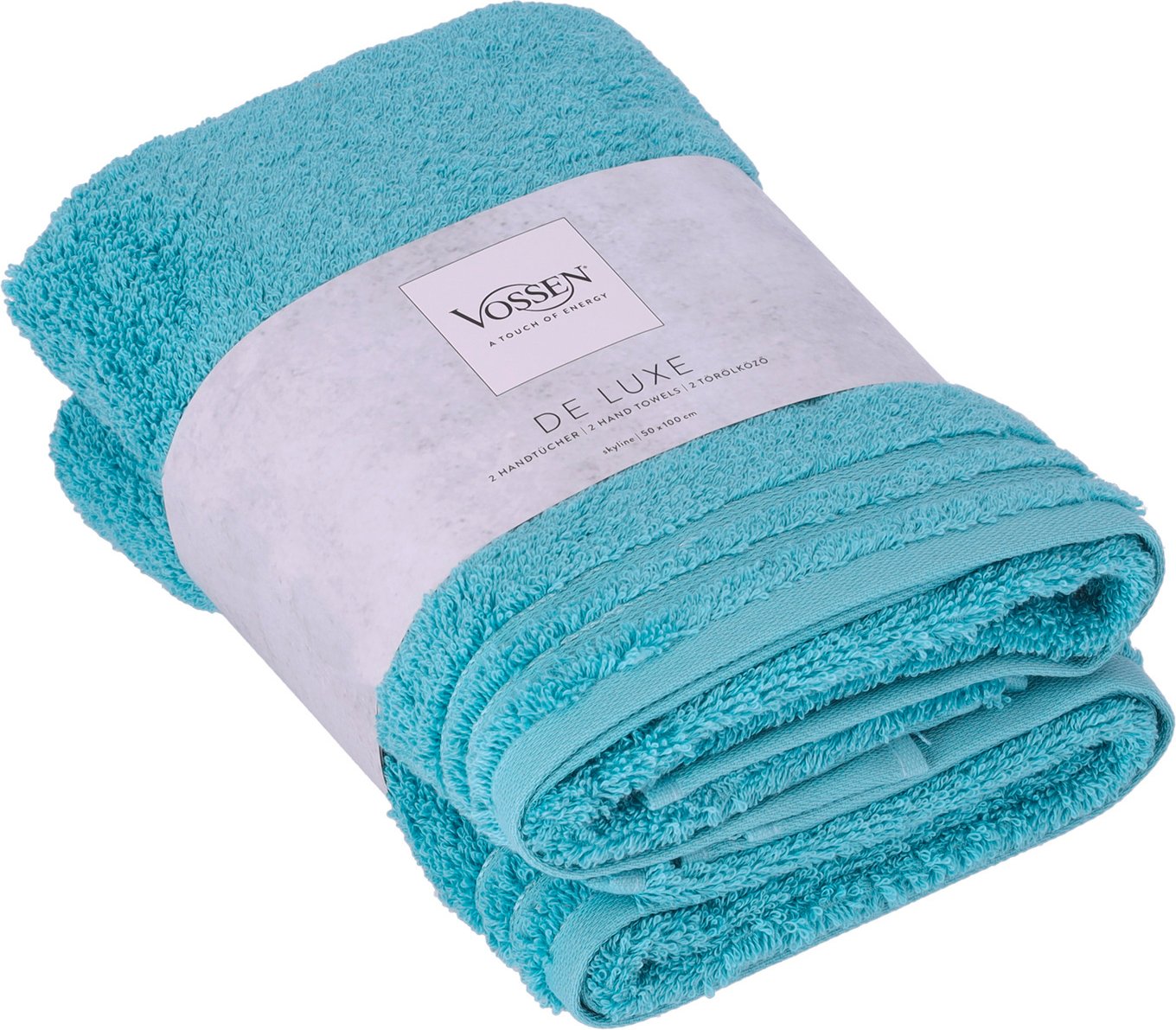 Vossen Handtuchset 2-tlg. DE LUXE, Baumwolle