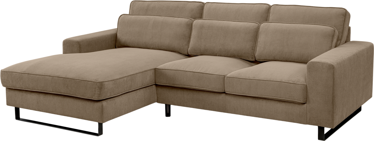 MID.YOU Sofa L-Form links BOLIVIA, Polyester