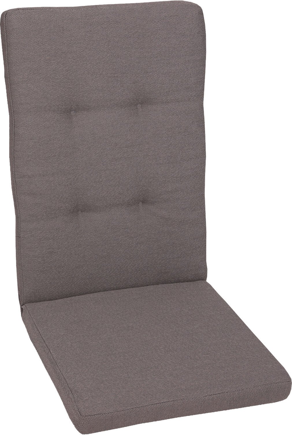 Go-De Sesselauflage, taupe, Stoff