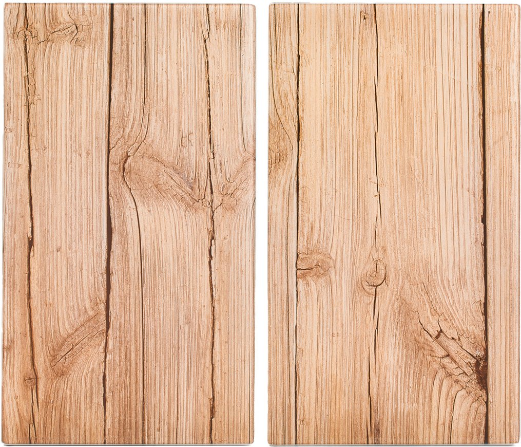 Zeller Present Glasschneideplatten-Set 2-tlg., Glas