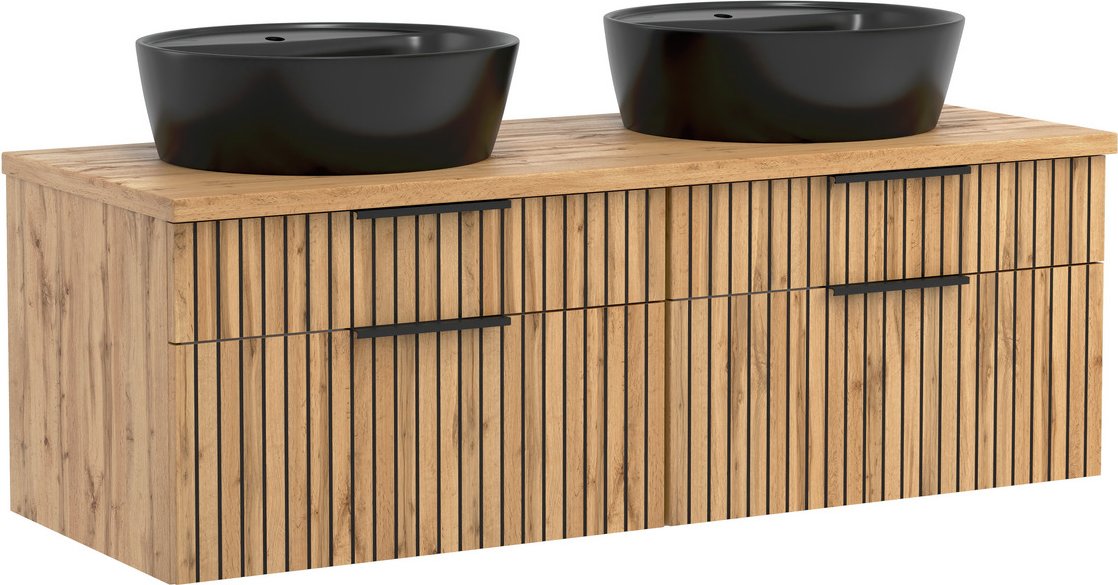 XORA Waschtisch-Set 120 cm LIVERPOOL, Holznachbildung