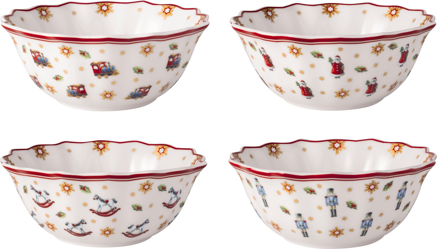 Villeroy & Boch Jubiläums Schalen-Set 4tlg, Porzellan