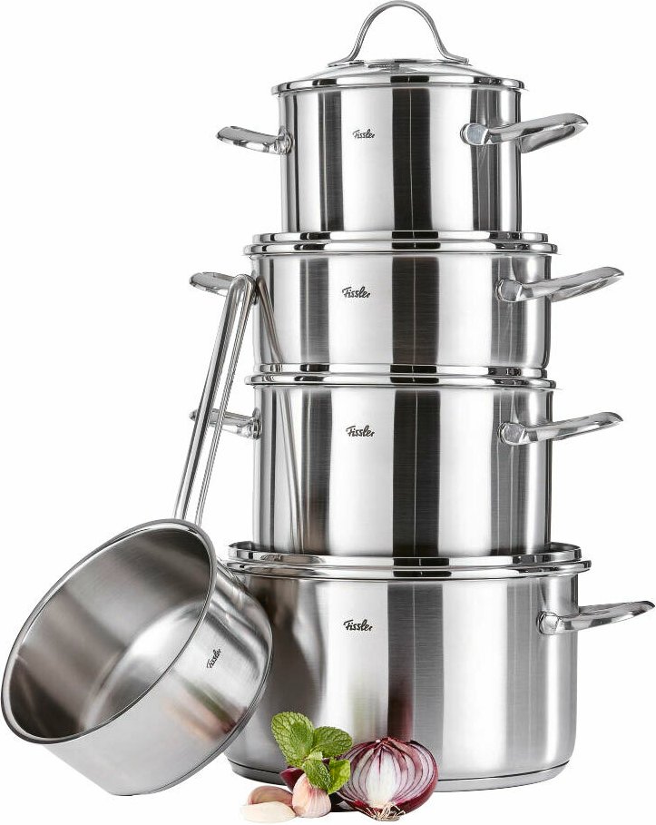 Fissler Topfset 5-tlg. PARIS, Edelstahl