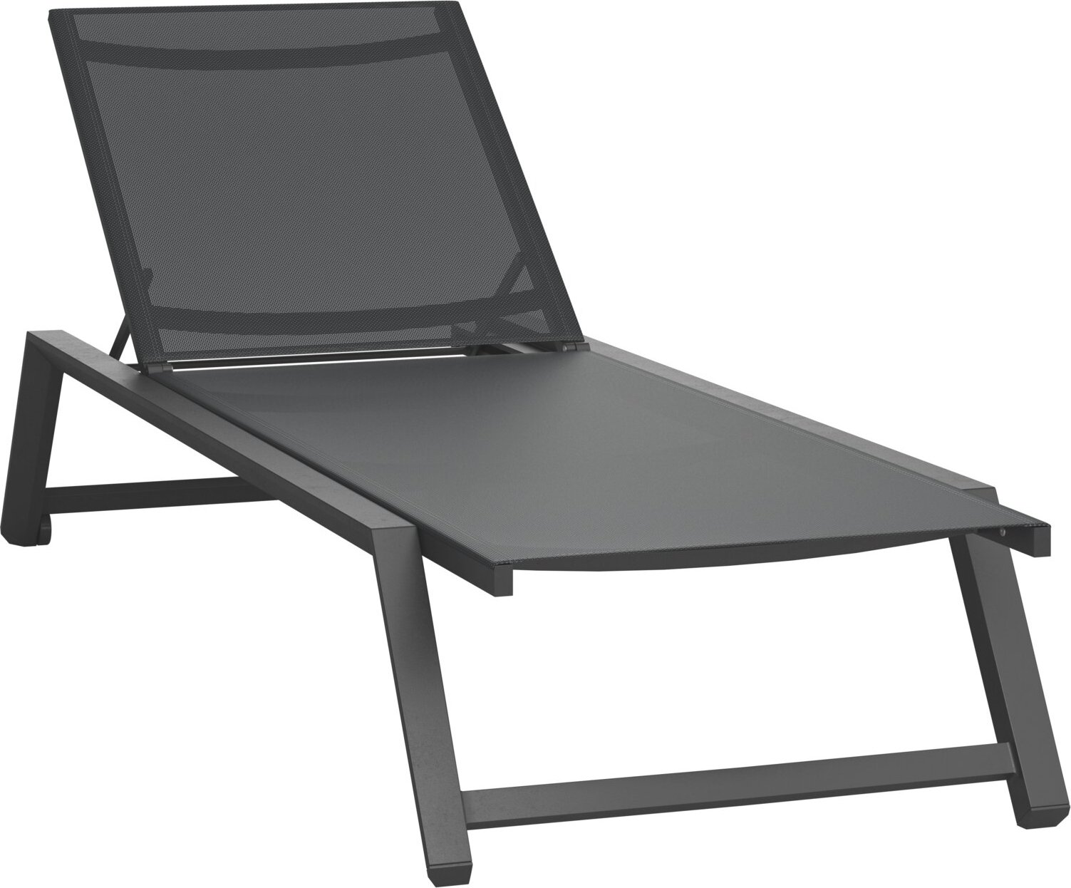 Amatio Sonnenliege FLORA, Aluminium