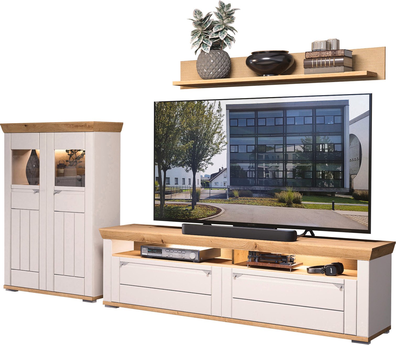 Landscape Wandkombination COLMAR, Holznachbildung