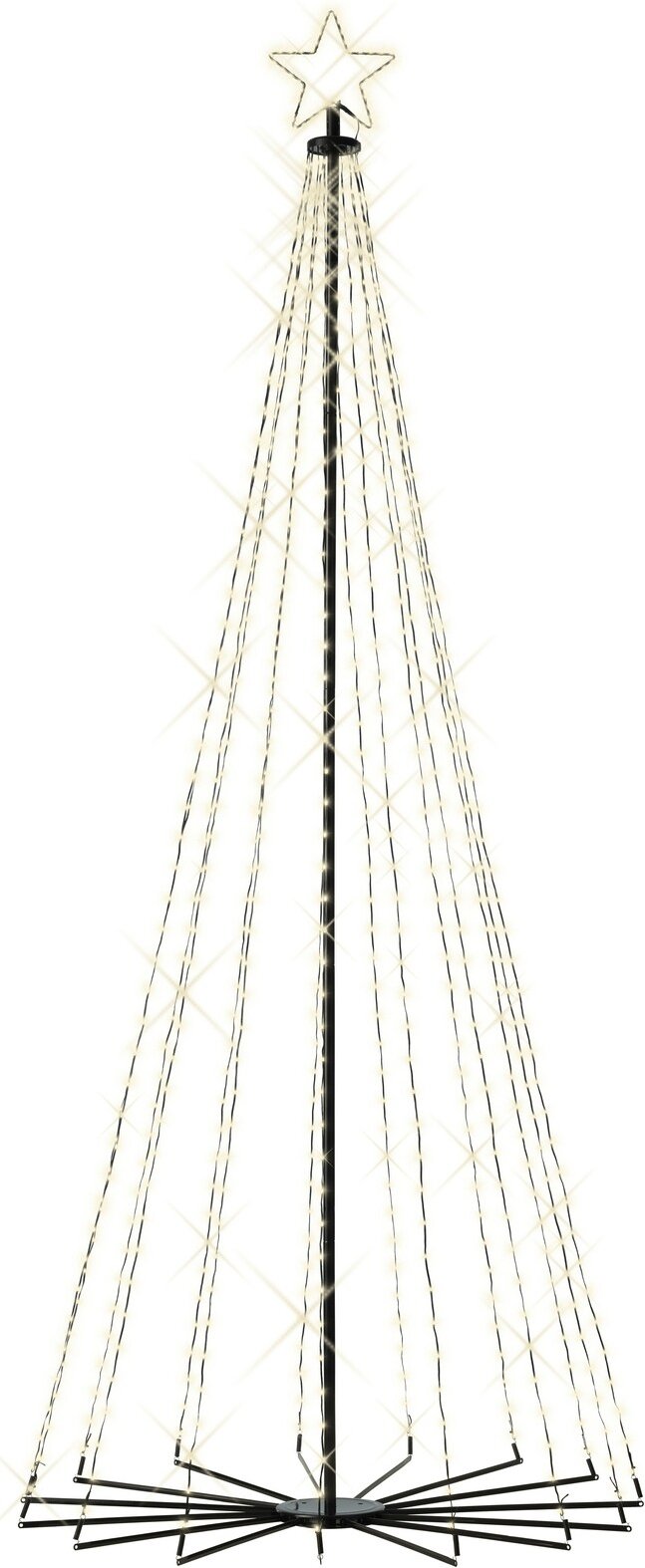 Lumineo LED-Baum 240cm, Eisen