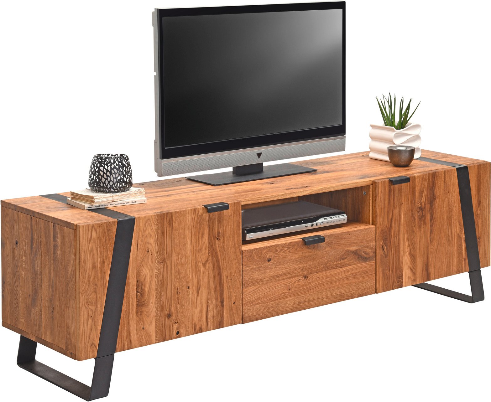 Landscape TV-Lowboard BOLIAH, Massivholz