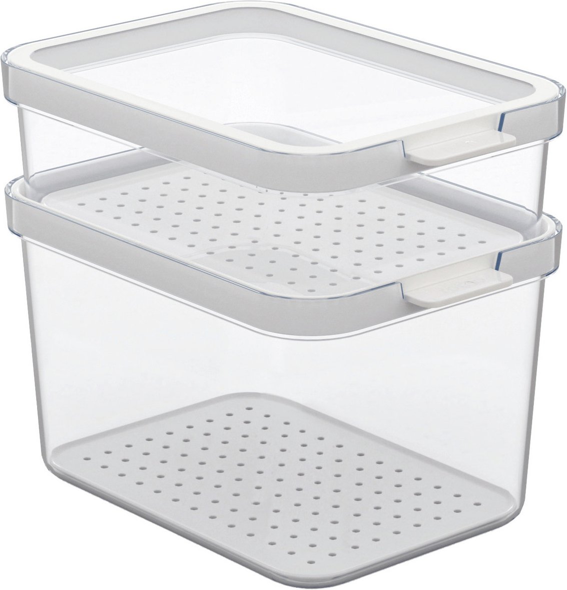 rotho Kühlschrank organizer 2-tlg. CAUMA, Kunststoff