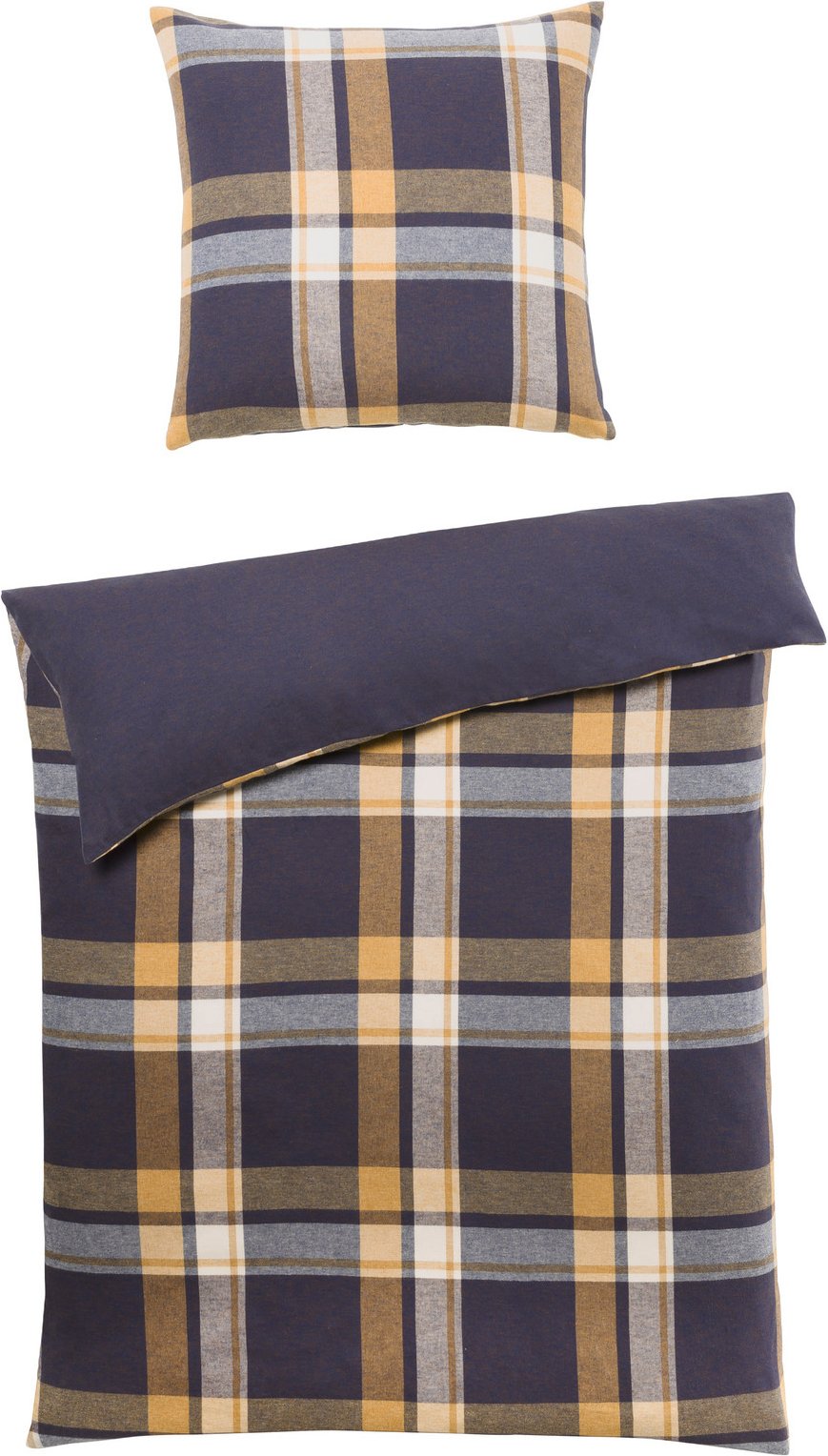 Linneweber Wendebettwäsche 135x200cm AZUL