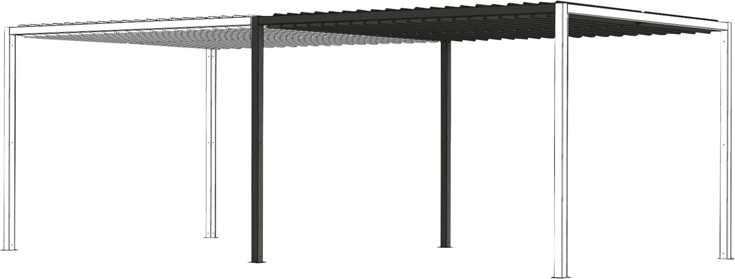 Siena Garden Pergola Basis Erweiter. VIVERA, Aluminium