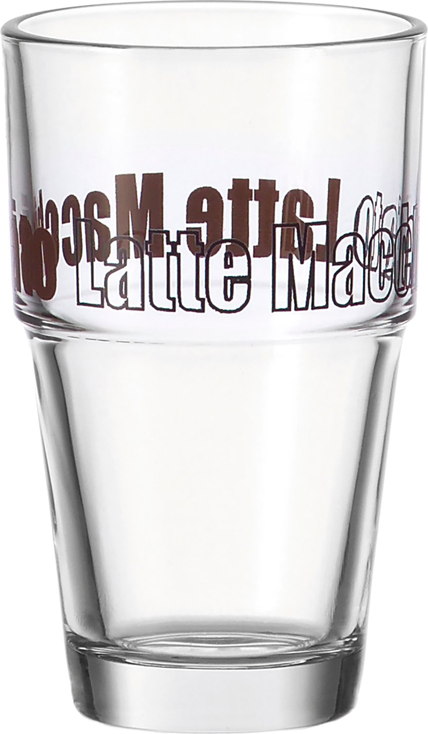 Leonardo Latte Macchiato Becher Solo, Glas