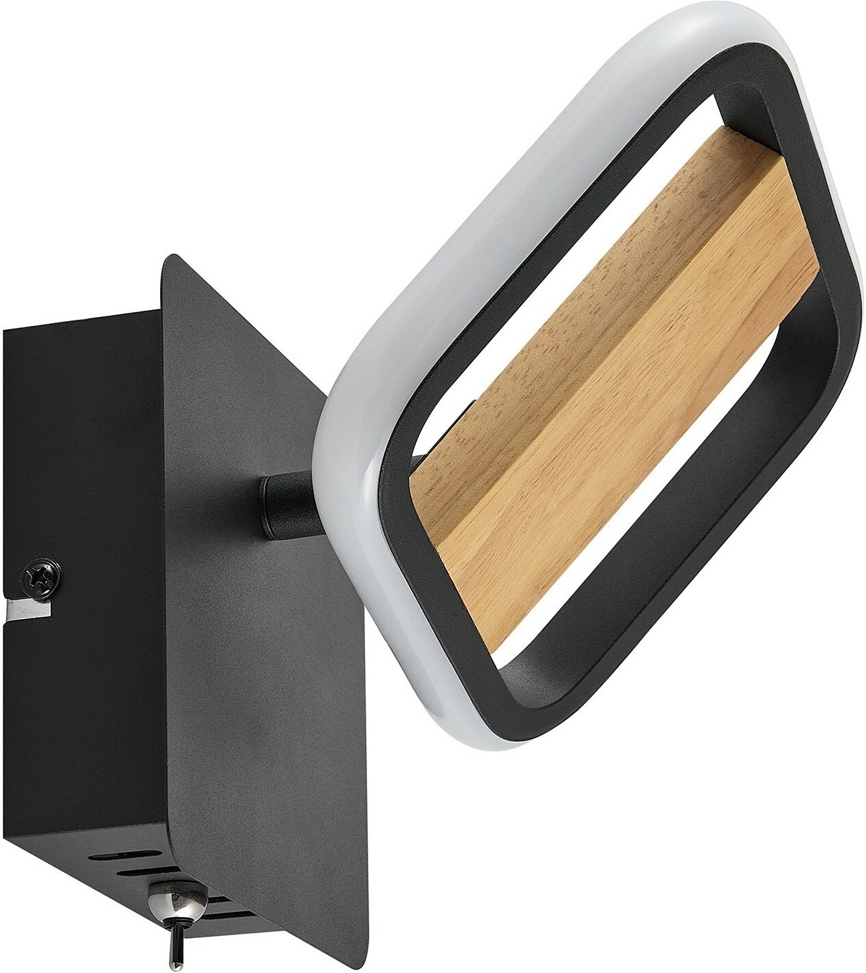 Novel LED-Strahler, Holz