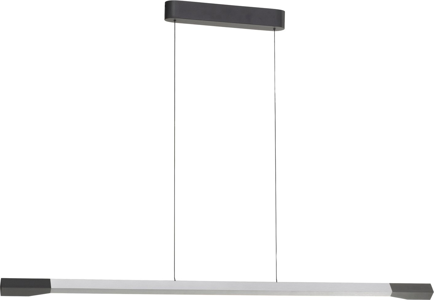Paul Neuhaus LED-Pendelleuchte HOOP, Aluminium