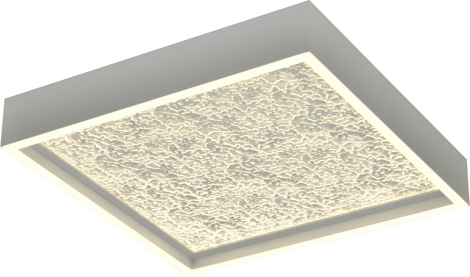 Geeti LED-Deckenleuchte BORMES, Kunststoff