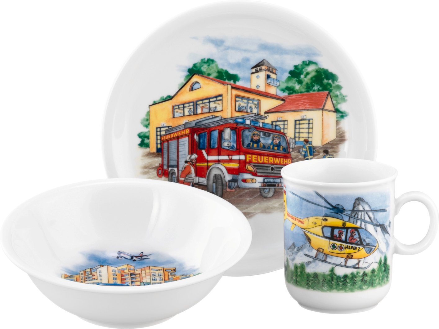 Seltmann Weiden Kindergeschirrset 3-tlg. COMPACT, Porzellan