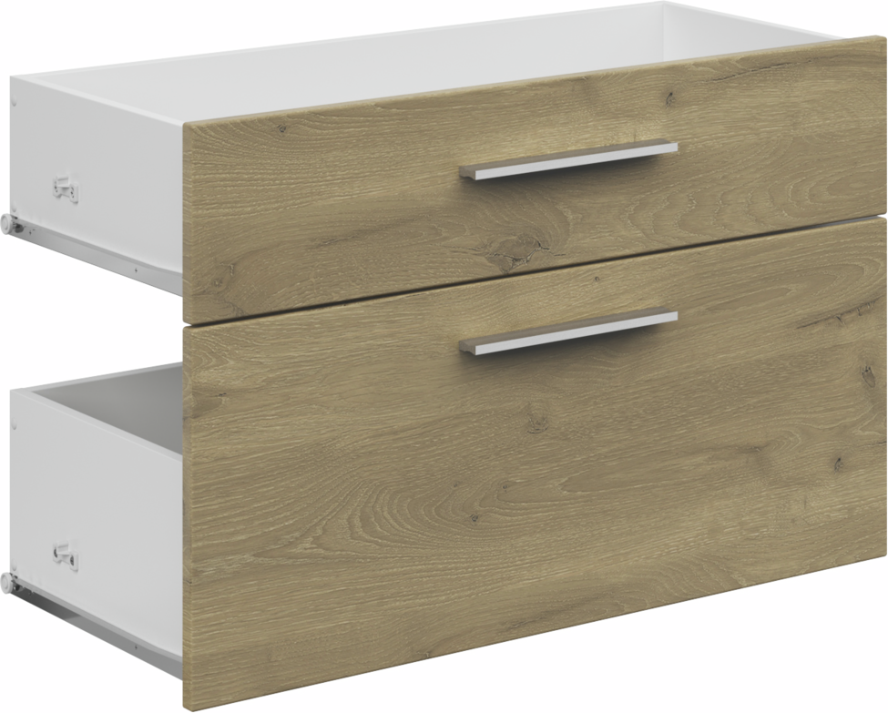 Voleo Schubladen-Set CONNECT, Holznachbildung