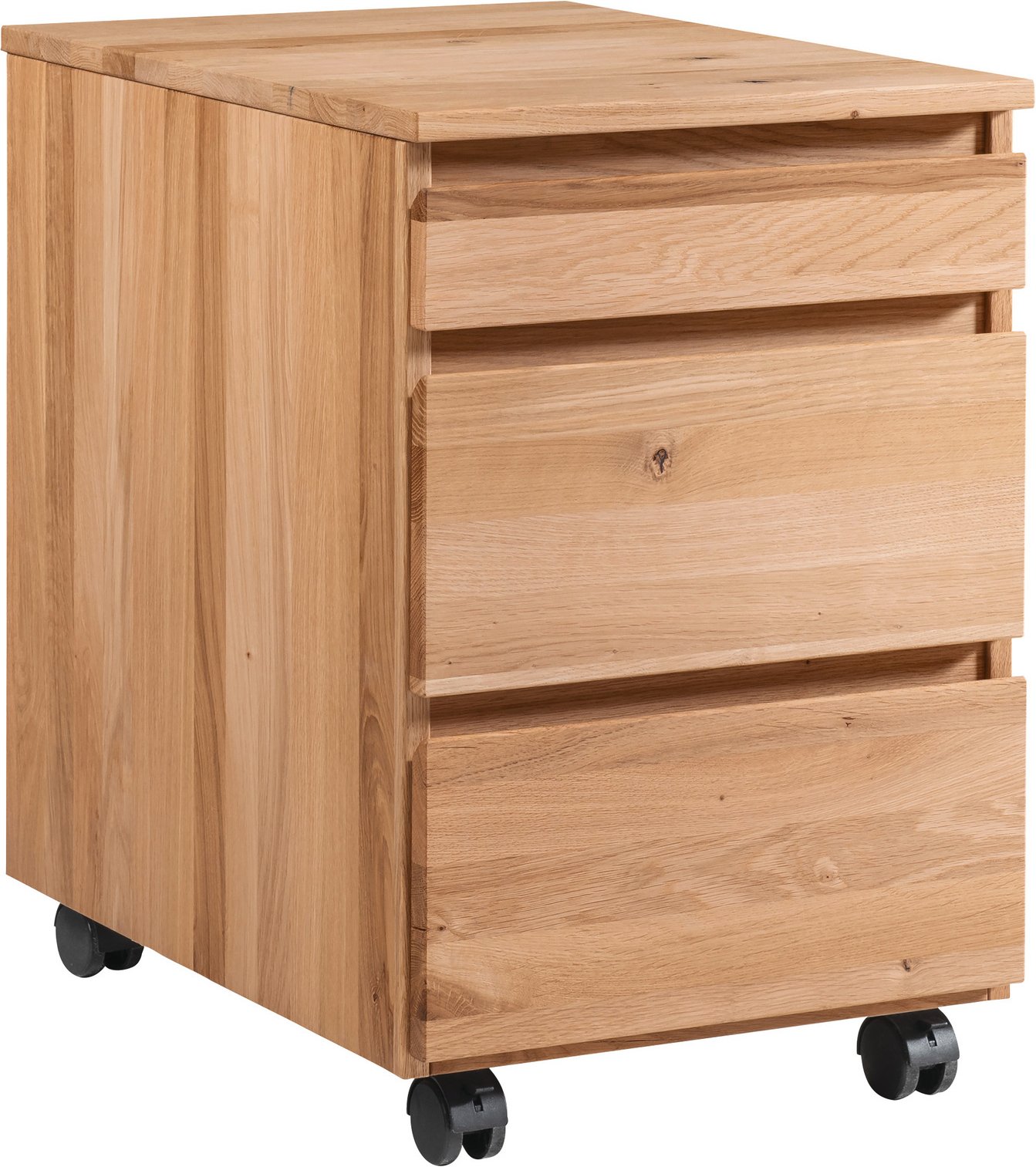 Linea Natura Rollcontainer DURABLE OFFICE, Massivholz