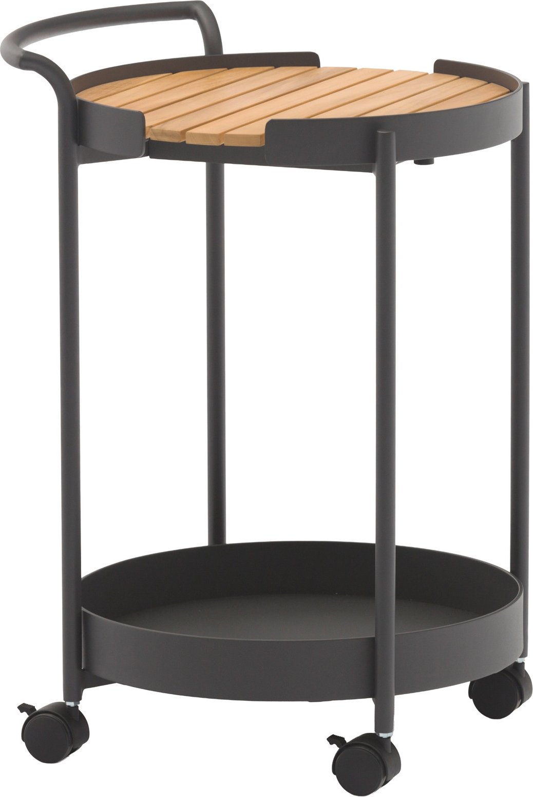 Zebra Beistelltisch TROLLEY, Aluminium