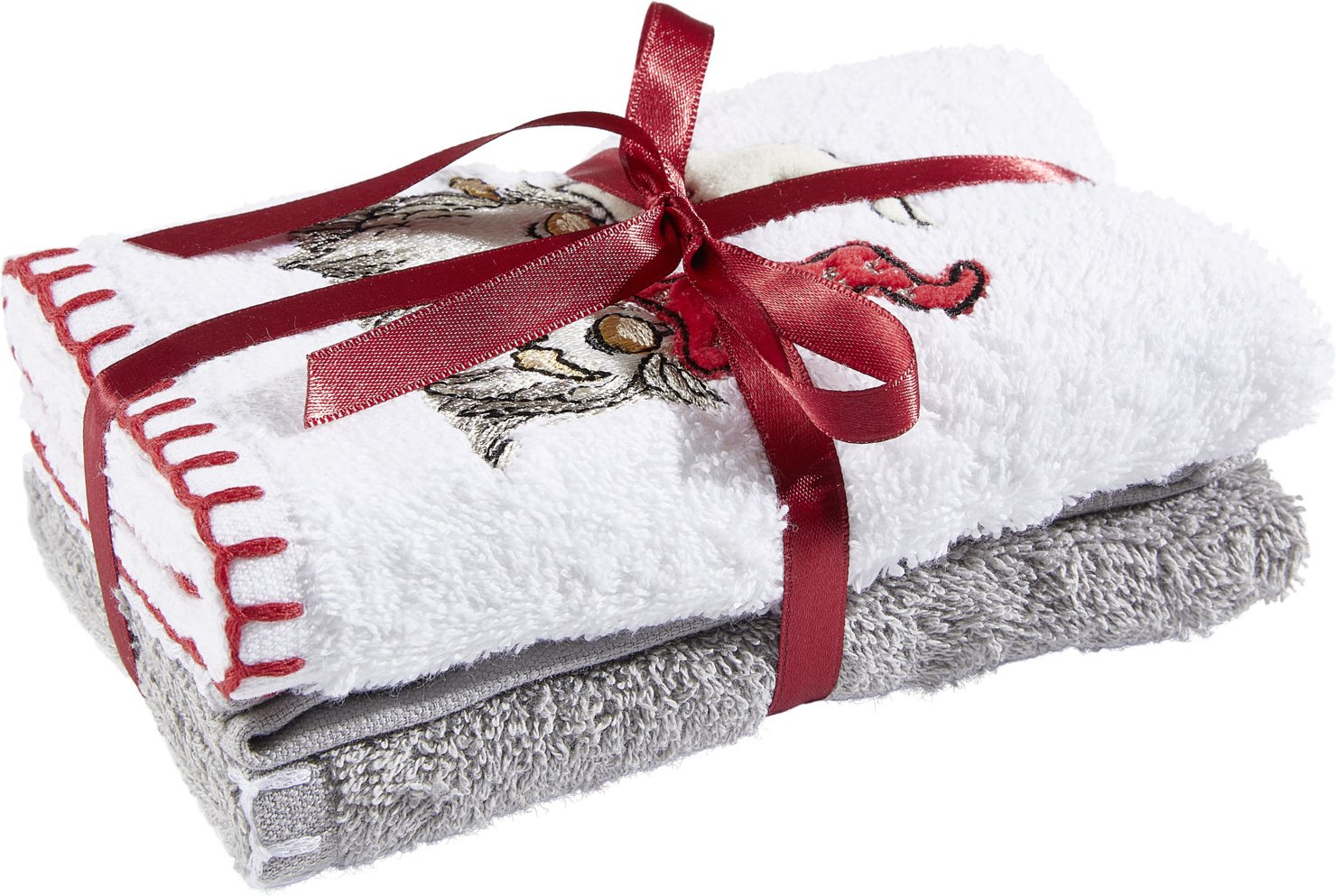 X-Mas Gästetuch 2-tlg., Baumwolle