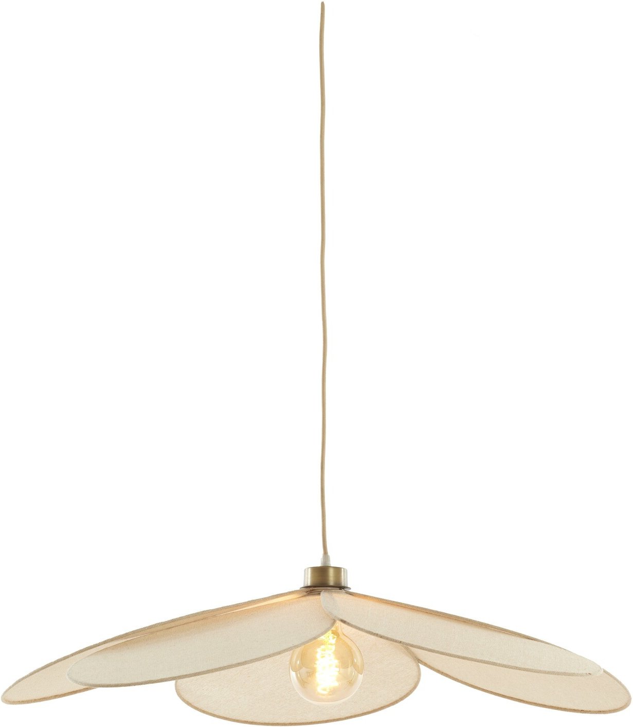 Light&Living Hängeleuchte FYANO, Textilfaser