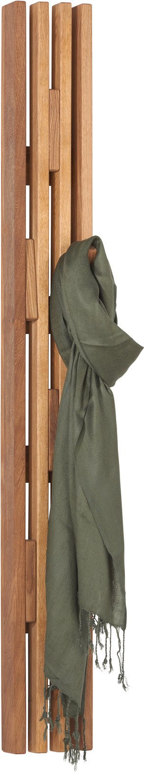 Linea Natura Garderobenpaneel schmal STUDIO LINE, Massivholz