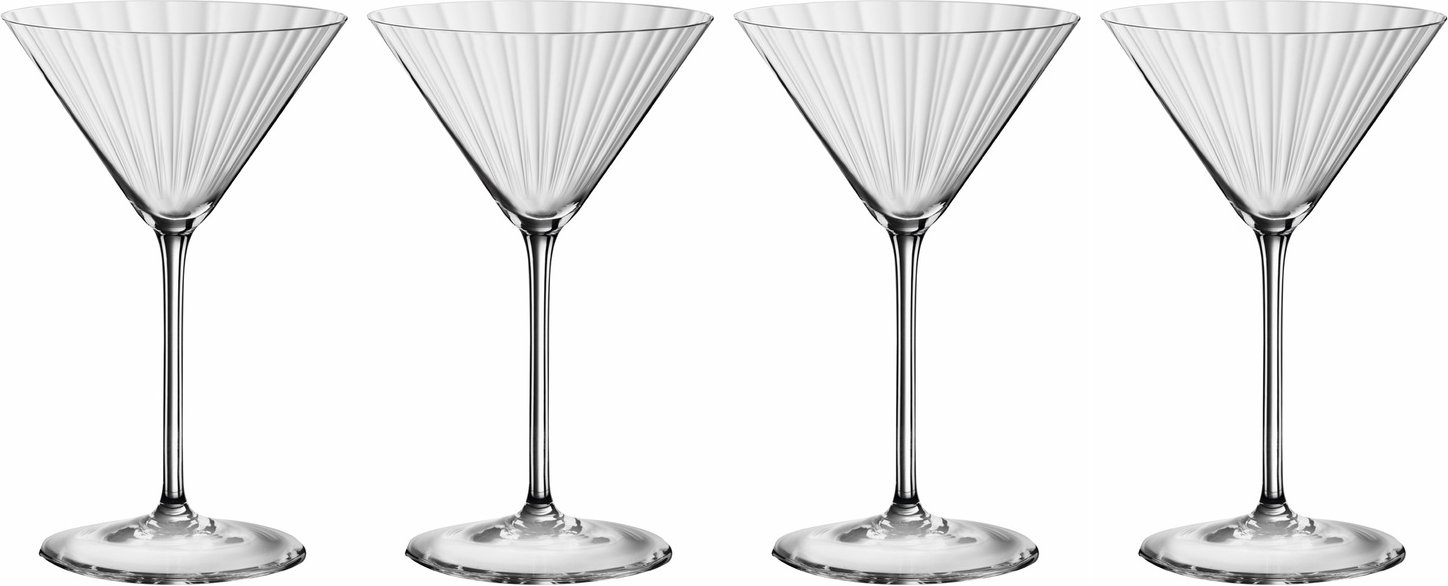 Spiegelau Martini-Set 4 tlg. LIFESTYLE, Kristallglas