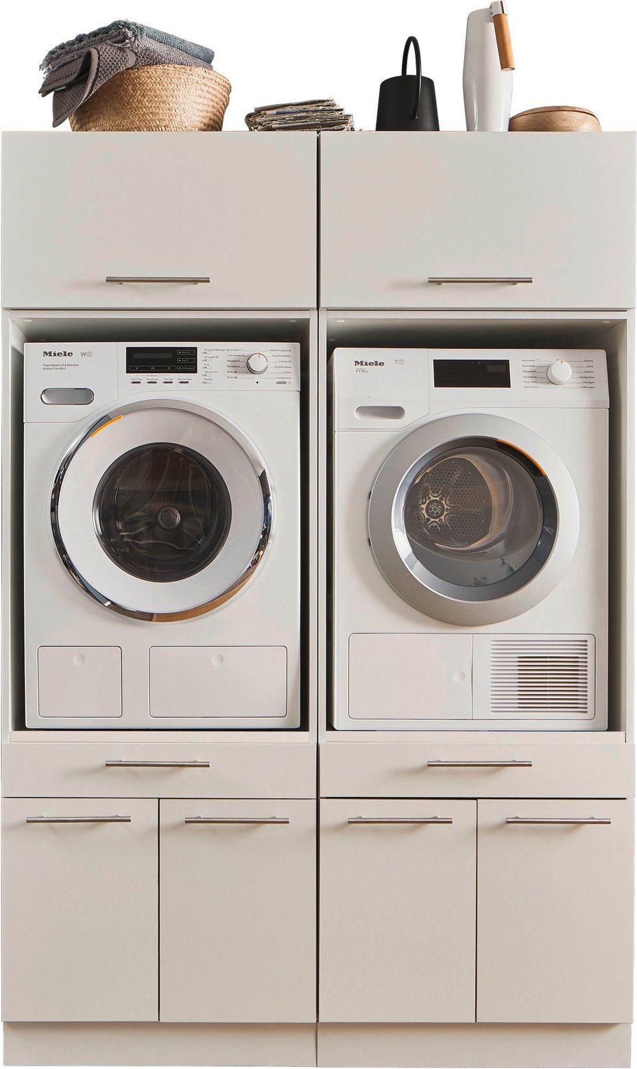 XORA Hauswirtschaftsraum-Kombi PRIMUS, Holznachbildung